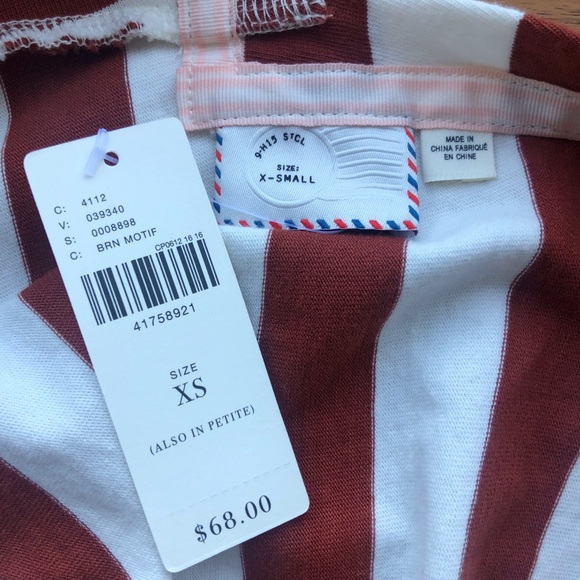 ANTHROPOLOGIE POSTAGE STAMP ASYMMETRICAL BLOUSE XS - Picture 4 of 5